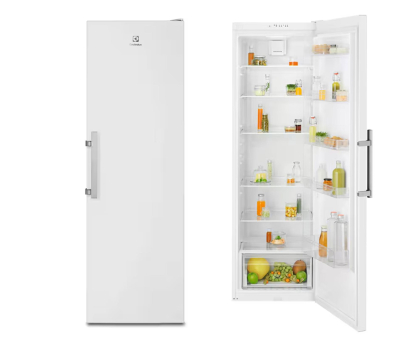 Lodówka i zamrażarka ELECTROLUX LRS3DE39W 600 No Frost 186cm Biała Szuflada z Kontrolą Wilgotności Szybkie Chłodzenie 395L